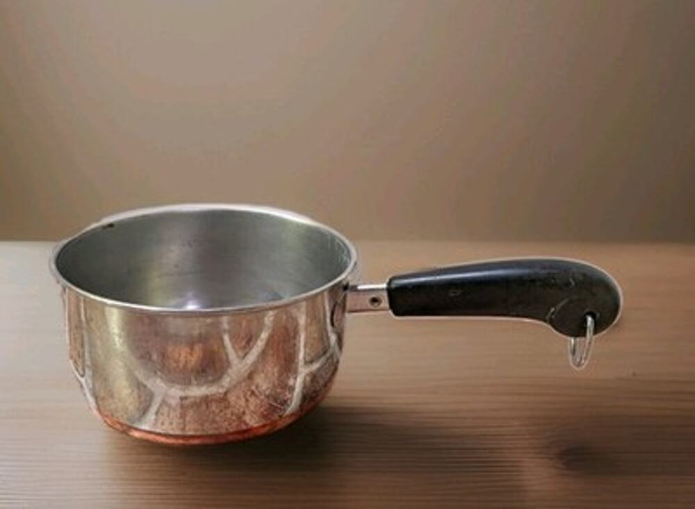 Vintage Revere Ware 1.5 QT / 1.5L Copper Clad Stainless Sauce Pan Pot 1989 USA